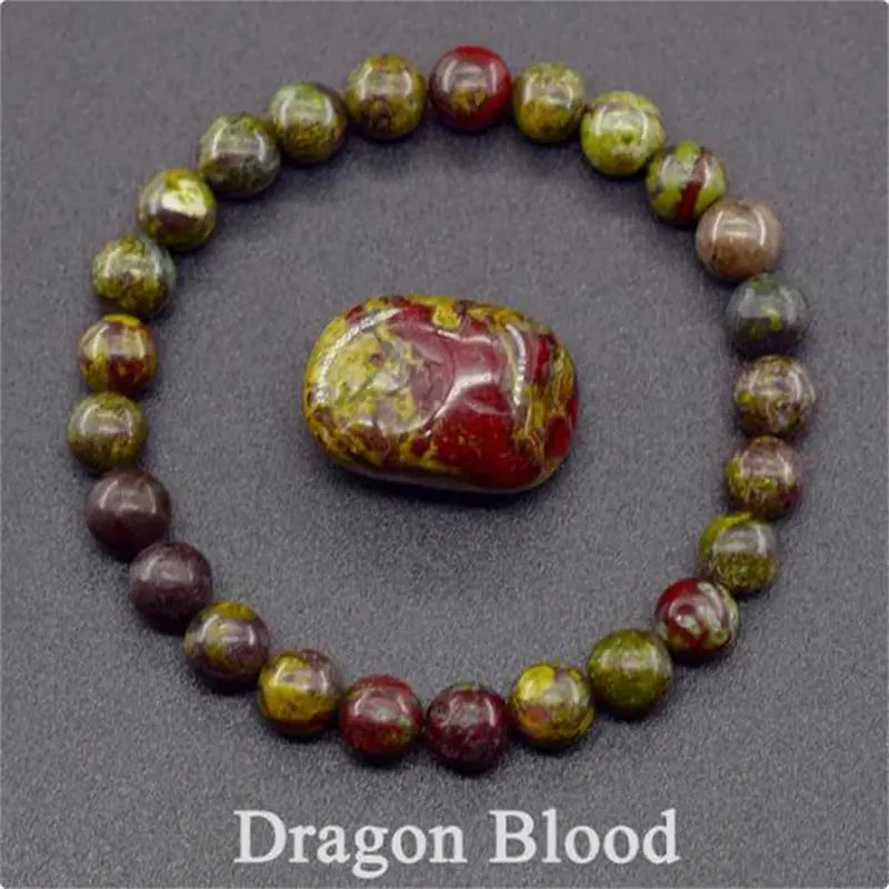 Natural Stone Tiger Eye Beaded Bracelet for Yoga